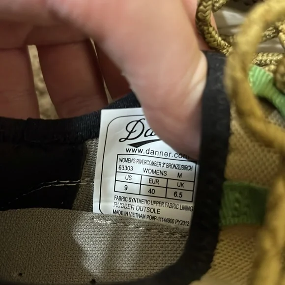 Danner x Anthropologie | Women’s Rivercomber 3” Trail Sneaker Bronze/Birch 9 - Picture 9 of 9